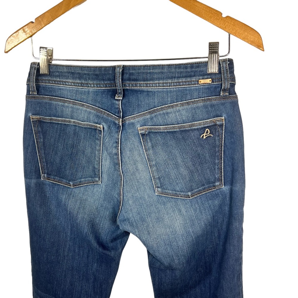 DL1961 Coco Curvy Straight Jeans in Solo Wash - Picture 4 of 9
